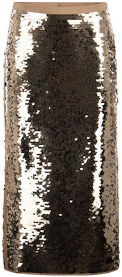 (W) WEEKEND MaxMara 銀色高腰中長款休閒裙 女裝 2357760136600-001 Order (W) WEEKEND MaxMara 銀色高腰中長款休閒裙 女裝 2357760136600-001