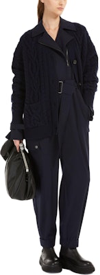 (W) WEEKEND MaxMara Sponda羊毛V領紐扣開襟衫海軍藍針織外套 5346073306012-SPONDA Lookbook (W) WEEKEND MaxMara Sponda羊毛V領紐扣開襟衫海軍藍針織外套 5346073306012-SPONDA