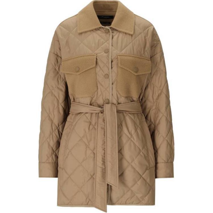 (Women) WEEKEND MaxMara SS23  Beige Slim Fit Button Long Sleeve Jacket. 2354860239600012