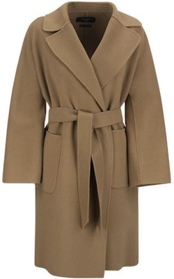 (W) WEEKEND MaxMara SS23 棕色腰带中长款大衣 2350160339-600 Order (W) WEEKEND MaxMara SS23 棕色腰带中长款大衣 2350160339-600