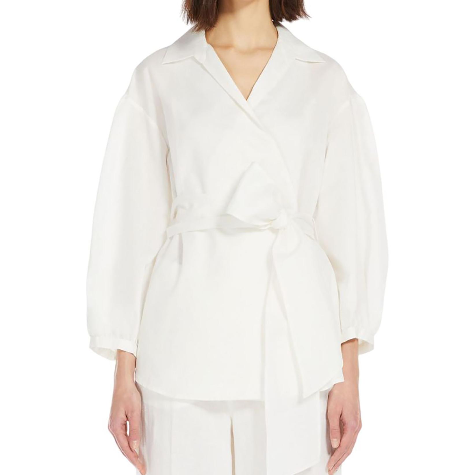 Lookbook (W) Kemeja Putih Ikat Pinggang WEEKEND MaxMara SS23 51110731600-015