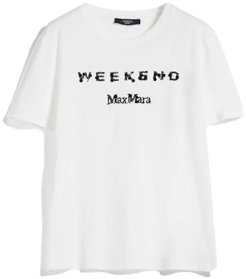 (W) WEEKEND MaxMara Talento 字母印花白色休閒女T恤 5971013706-008 Order (W) WEEKEND MaxMara Talento 字母印花白色休閒女T恤 5971013706-008
