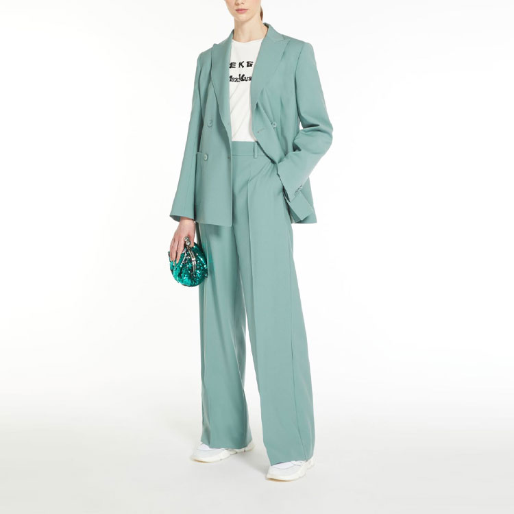 Lookbook (W) WEEKEND MaxMara Talento 字母印花白色休閒女T恤 5971013706-008