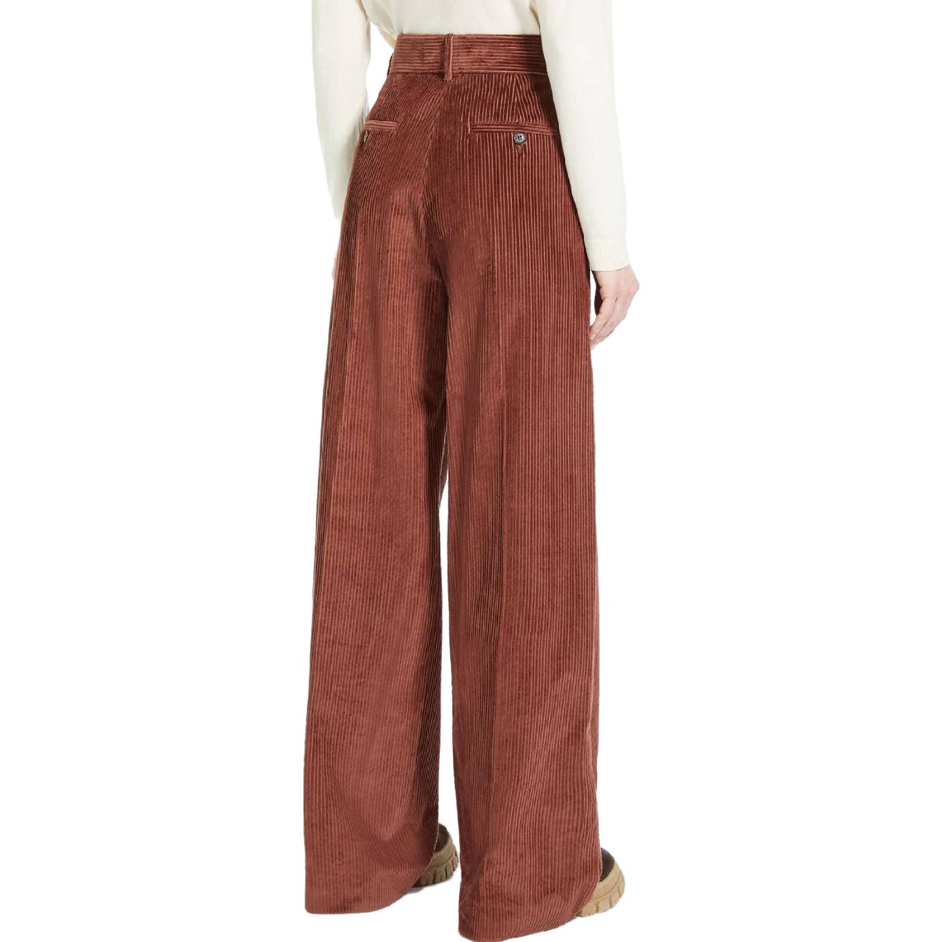 Purchase (W) WEEKEND MaxMara Tania 棕色直筒休闲运动裤 5136043306010-TANIA