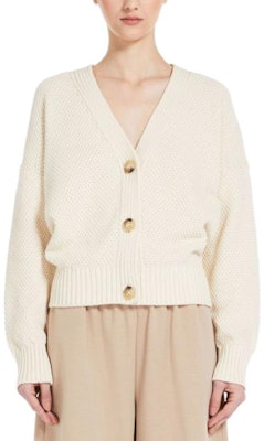 (W) Weekend MaxMara 象牙色V领长袖针织毛衣 5346033906 Shop (W) Weekend MaxMara 象牙色V领长袖针织毛衣 5346033906