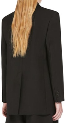 (W) Blazer Wool Hitam Double-Breasted WEEKEND MaxMara x Umbro. 5046064106002-UMBRO Purchase (W) Blazer Wool Hitam Double-Breasted WEEKEND MaxMara x Umbro. 5046064106002-UMBRO