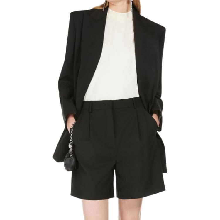 Details for (W) Blazer Wool Hitam Double-Breasted WEEKEND MaxMara x Umbro. 5046064106002-UMBRO