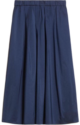 (W) WEEKEND MaxMara Zarda Rok Midi Biru Navy Casual Wanita Mid-Rise. 5106054106002-ZARDA Order (W) WEEKEND MaxMara Zarda Rok Midi Biru Navy Casual Wanita Mid-Rise. 5106054106002-ZARDA