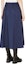 Purchase (W) WEEKEND MaxMara Zarda Rok Midi Biru Navy Casual Wanita Mid-Rise. 5106054106002-ZARDA