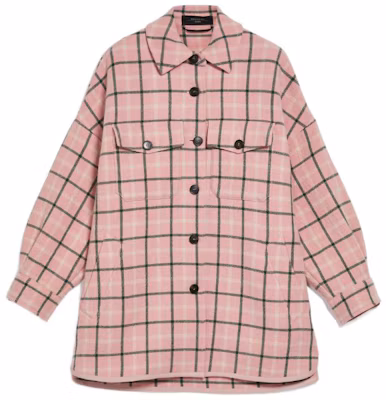 (W) WEEKEND MaxMara Zebu 格紋鬆版襯領長袖外套 粉色 5086022306001-ZEBU Buy (W) WEEKEND MaxMara Zebu 格紋鬆版襯領長袖外套 粉色 5086022306001-ZEBU