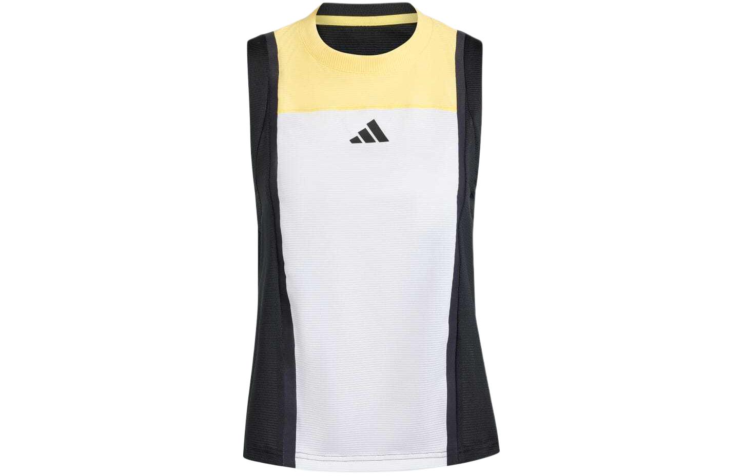 (Women) White adidas Colorblock Logo Print Sleeveless Tank Top IM8179