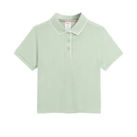 (Women) Wilson Nautical Striped Knit Tennis Polo Shirt - Preppy Style WW00028331 (Women) Wilson Nautical Striped Knit Tennis Polo Shirt - Preppy Style WW00028331