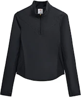 (Women) Wilson Solid Color Half-Zip Breathable Long-Sleeve T-Shirt WW00256331 (Women) Wilson Solid Color Half-Zip Breathable Long-Sleeve T-Shirt WW00256331