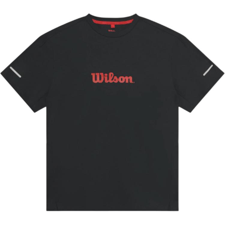Wilson Crewneck Logo Short Sleeve Tennis Shirt W261001TTS21