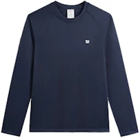 Wilson FW/AW25 Long-Sleeve Raglan Pullover Tennis Shirt WM20063 Wilson FW/AW25 Long-Sleeve Raglan Pullover Tennis Shirt WM20063