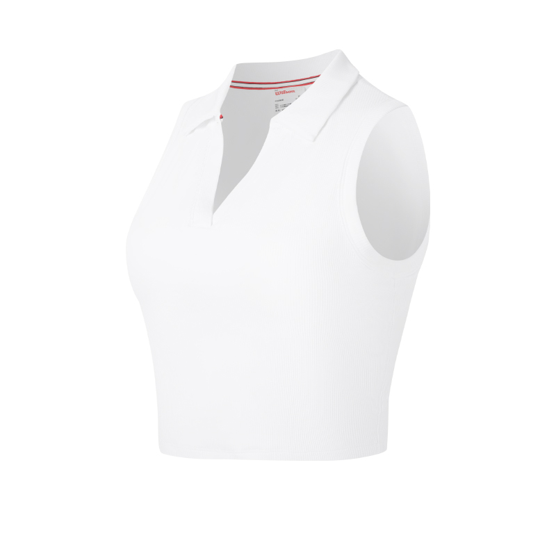(Women) Wilson Plain Outdoor Collared Pullover Sports Vest Women WW00365411