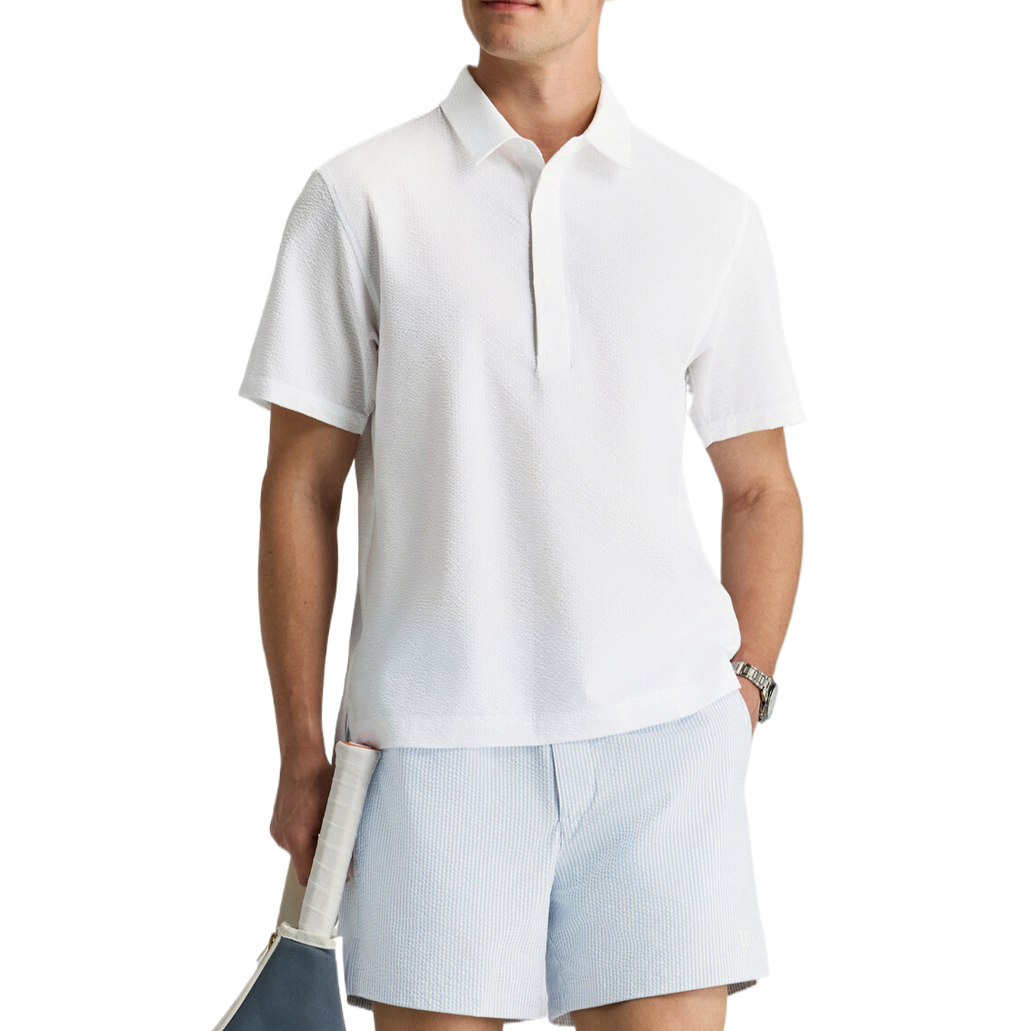 Wilson SS26 Polo Tennis Shirt - Comfortable Short-Sleeve Pullover Design WN00033