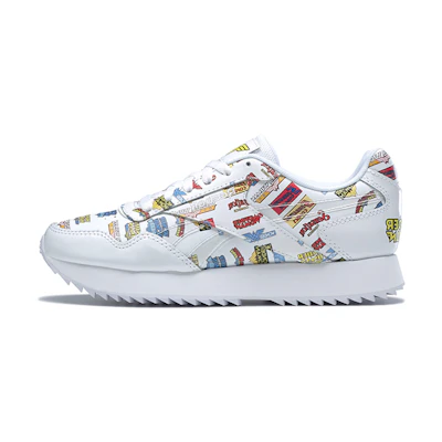 (W) Reebok Wonder 1984 Royal Glide Ripple Double 'White Blue Red'