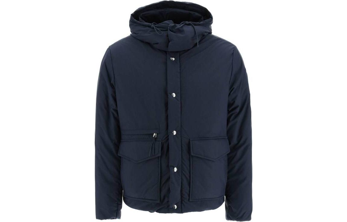 (Women) WOOLRICH Navy Blue Down Jacket with Detachable Hood. CFWOOU0715MRUT33273989