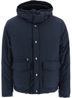 (Women) WOOLRICH Navy Blue Down Jacket with Detachable Hood. CFWOOU0715MRUT33273989 (Women) WOOLRICH Navy Blue Down Jacket with Detachable Hood. CFWOOU0715MRUT33273989