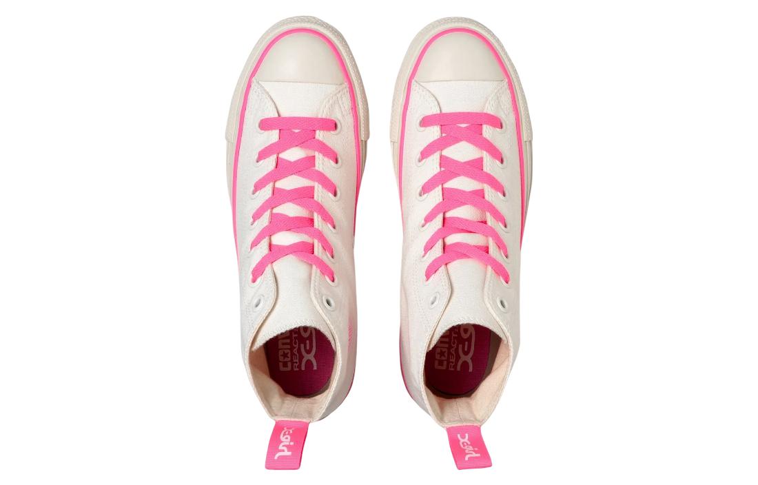 (W) X-girl Converse All Star Hi 'White/Pink' 圖 4