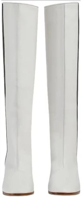 GUCCI古馳 皮革 高筒靴 女款 白色 Shop GUCCI古馳 皮革 高筒靴 女款 白色