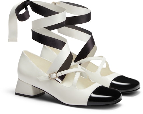 CHARLES&KEITH 王者榮耀聯名系列 PU 小喬款芭蕾舞鞋 粗跟 高跟鞋 3.6cm 女款 5
