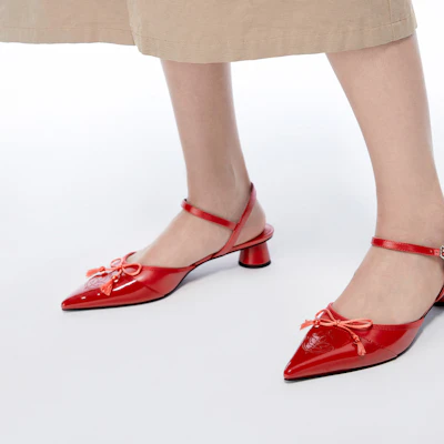 (W) CHARLES & KEITH x 王者荣耀 Tumit Tinggi 'Gongsun Li Daun Maple' CK1-60920346 7