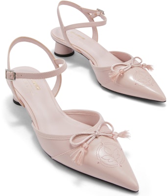 (W) CHARLES & KEITH x 王者荣耀 Tumit Tinggi 'Gongsun Li Daun Maple' CK1-60920346 1