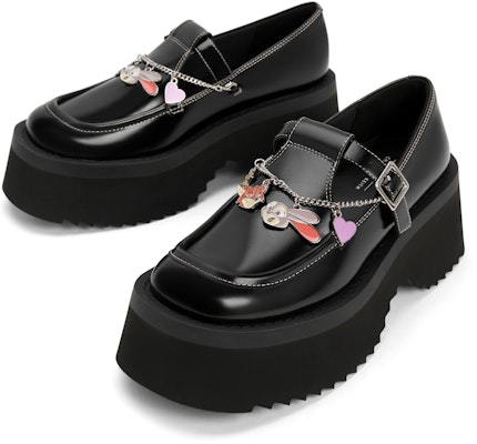 (Women) CHARLES & KEITH x Disney Zootopia Collection Mary Jane Platform 'Judy & Nick' CK1-70900457 Details for (Women) CHARLES & KEITH x Disney Zootopia Collection Mary Jane Platform 'Judy & Nick' CK1-70900457