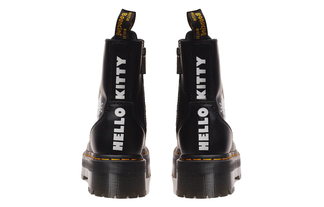 (W) Dr. Martens Hello Kitty 8 Boots Black 圖 4