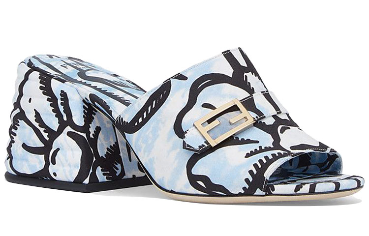 (W) Fendi Joshua Vides Fabric Mule 'Light Blue' 圖 3