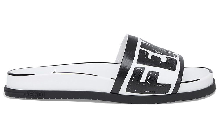 (W) Fendi Joshua Vides Slide White 圖 2