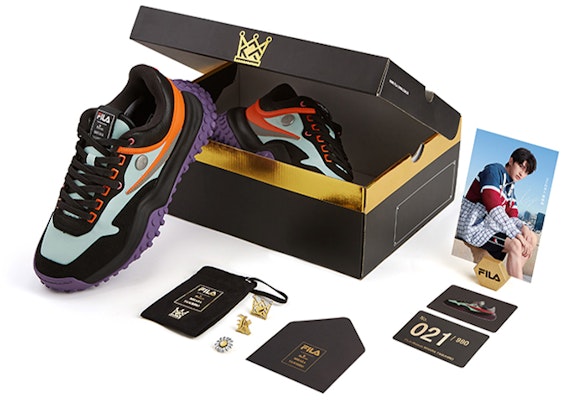 (W) FILA x MIHARA YASUHIRO 黑紫色跑鞋 T12W034102FMB Buy (W) FILA x MIHARA YASUHIRO 黑紫色跑鞋 T12W034102FMB