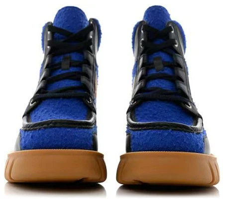 (W) Bottes Hautes Cheville Gucci x North Face Romance ''Bleu Royal Noir''. 681798-2JW20-4596 Lookbook (W) Bottes Hautes Cheville Gucci x North Face Romance ''Bleu Royal Noir''. 681798-2JW20-4596