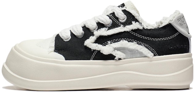 (W) 리닝 x 디즈니 블랙 화이트 로우탑 스니커즈 AGCT042-1 Buy (W) 리닝 x 디즈니 블랙 화이트 로우탑 스니커즈 AGCT042-1