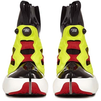 (Women) Maison Margiela x Reebok Instapump Fury Tabi Hi 'Black Yellow Red' S34WU0023P3782H8378 Lookbook (Women) Maison Margiela x Reebok Instapump Fury Tabi Hi 'Black Yellow Red' S34WU0023P3782H8378