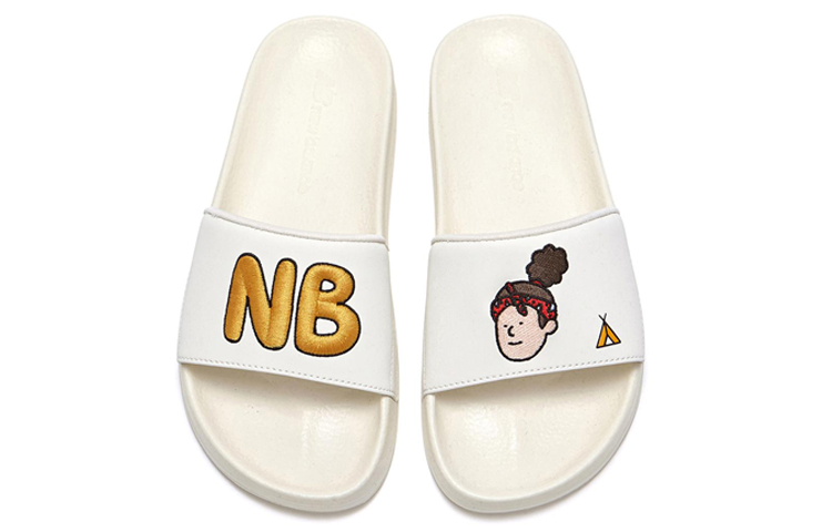(W) New Balance x Jeon Sun-day Slippers SD1101JHW IGFul