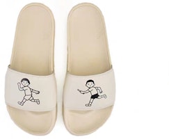 New Balance x Noritake 拖鞋 米白 女性款 Shop New Balance x Noritake 拖鞋 米白 女性款