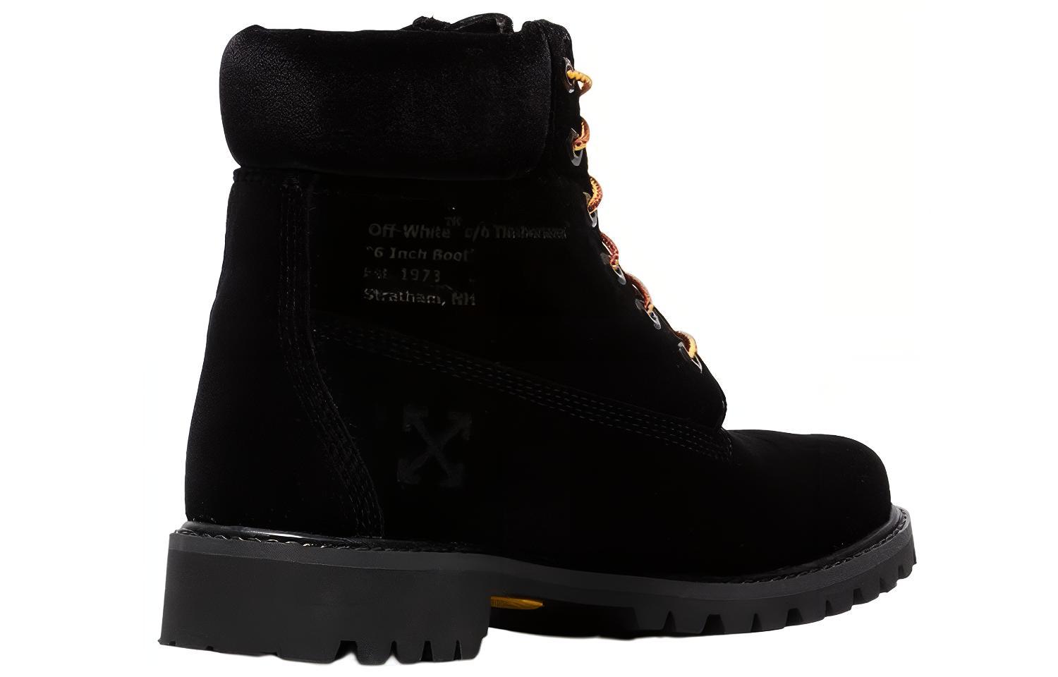 (W) Off-White Timberland Black Velvet 圖 4