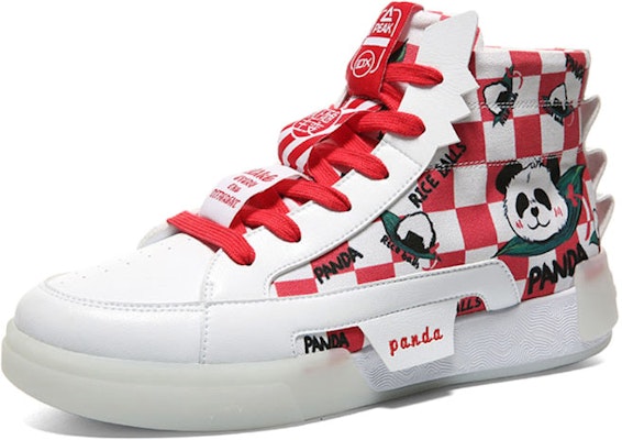 (W) 匹克x Ed Hardy 红色编织滑板鞋 '饭团' DB940678 Order (W) 匹克x Ed Hardy 红色编织滑板鞋 '饭团' DB940678