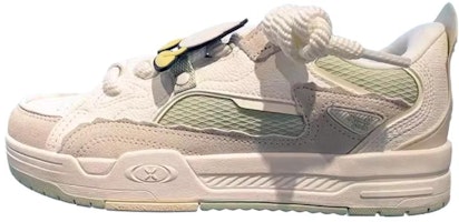 (Women) Xtep Disney x Tebu Low Top 'White Green' 977418310131-2 (Women) Xtep Disney x Tebu Low Top 'White Green' 977418310131-2