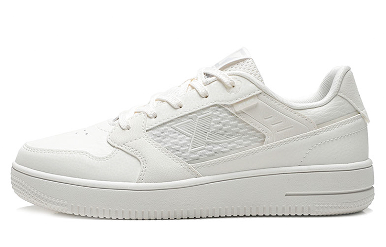 (Women) Xtep Lightweight White Skate Shoes Breathable Casual Shoes Women帆 White 876218310022 White Sail