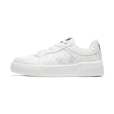 (W) Xtep Monsters University Casual Skate Shoes 'Canvas White'