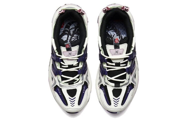 (W) Xtep Mountain Sea Series 'Urban Casual Black White Purple' 圖 2
