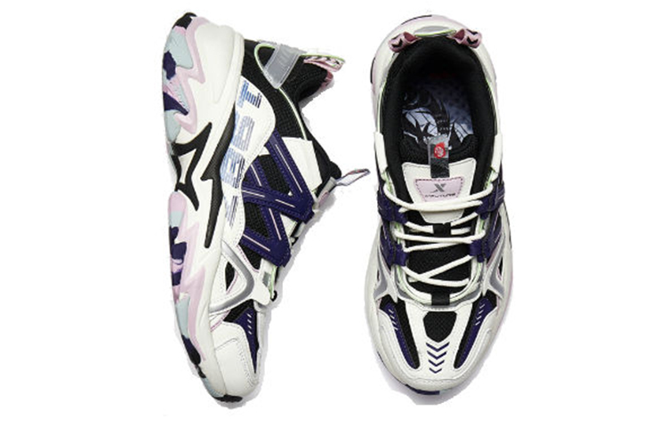 (W) Xtep Mountain Sea Series 'Urban Casual Black White Purple' 圖 3