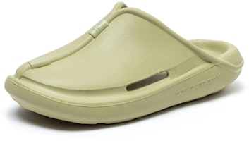 特步 少林系列 禪心 運動拖鞋 女款 黃綠 Order 特步 少林系列 禪心 運動拖鞋 女款 黃綠