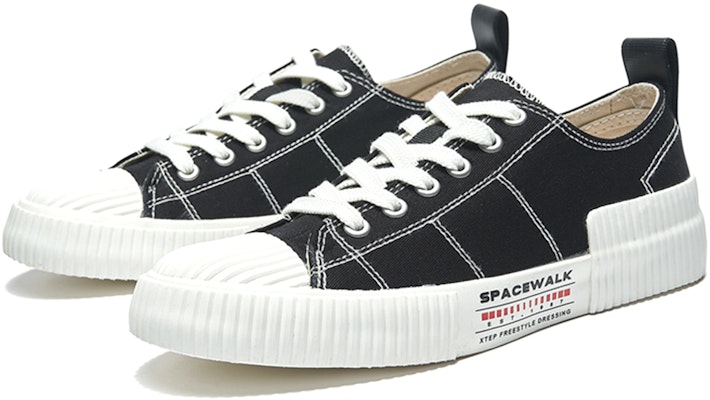 (Women) Xtep Simple Low Top Sneaker 'Black' 979218316813 Order (Women) Xtep Simple Low Top Sneaker 'Black' 979218316813