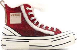 xVESSEL G.O.P. 冬季高筒櫻桃紅帆布潮流聖誕限定高幫板鞋女款紅白 Order xVESSEL G.O.P. 冬季高筒櫻桃紅帆布潮流聖誕限定高幫板鞋女款紅白