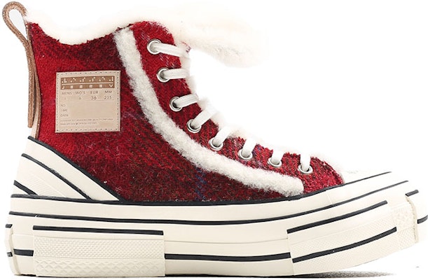 (Women) xVESSEL G.O.P. Winter Highs 'Cherry Red Canvas Christmas Edition' F19X009R Order (Women) xVESSEL G.O.P. Winter Highs 'Cherry Red Canvas Christmas Edition' F19X009R